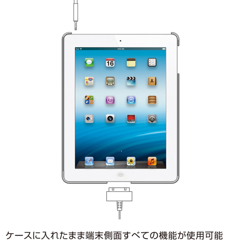 y킯݌ɏz iPadn[hX^hJo[iubNj PDA-IPAD38BK
