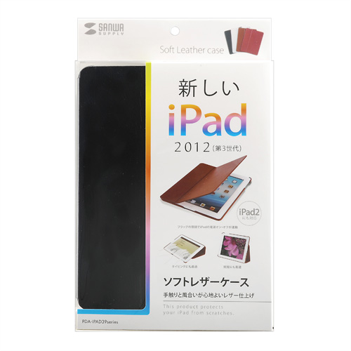 iPadp\tgU[P[Xi4E3EiPad 2ΉEubNj PDA-IPAD39BK