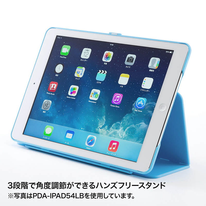 iPad Airn[hP[XiX^h^CvEzCgj PDA-IPAD54W