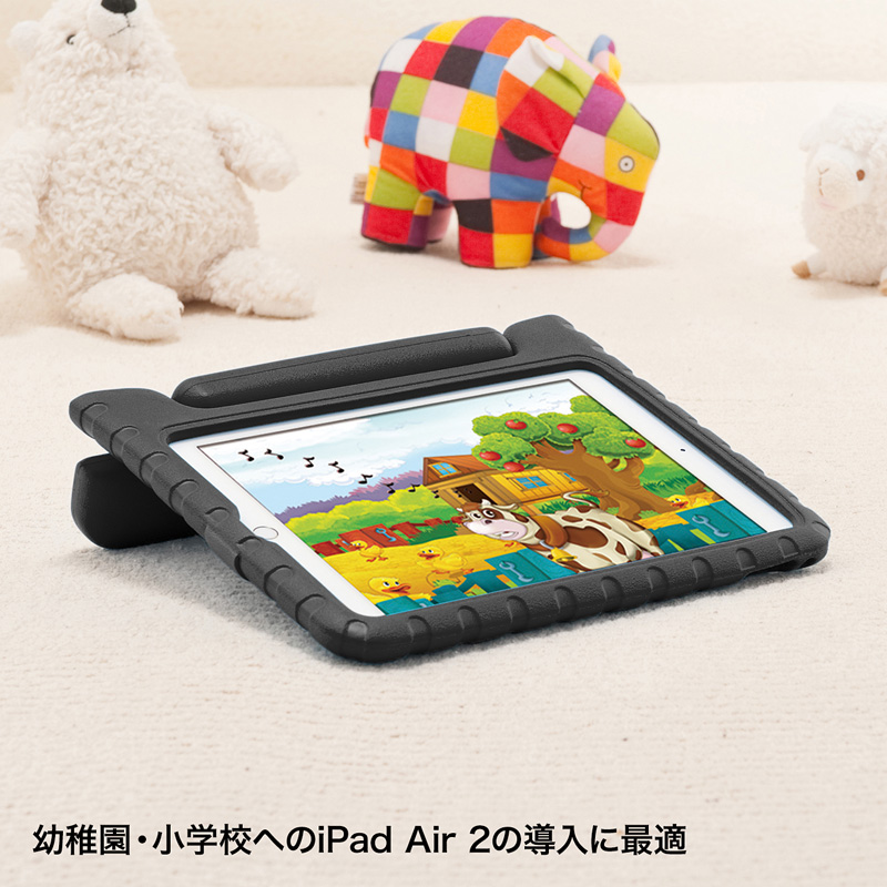 iPad Air 2ՌzP[XiubNj PDA-IPAD65BK