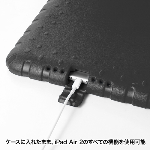 iPad Air 2ՌzP[XiubNj PDA-IPAD65BK