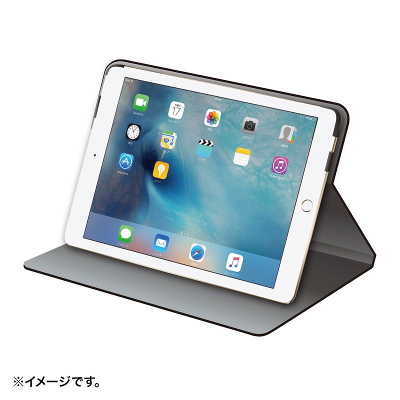 9.7インチ iPad Pro フラップケース PDA-IPAD97BKの販売商品 |通販なら ...