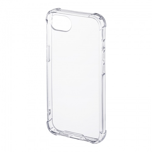 耐衝撃ケース iPhone16e 専用 透明 クリアケース ストラップ