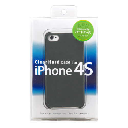 y킯݌ɏz iPhone 4S/4 P[Xin[hP[XENAubNj PDA-IPH45BK