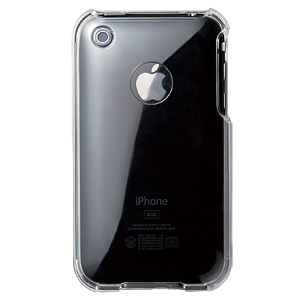 y킯݌ɏz iPhone 3GE3GS n[hP[XitیtBtENAj PDA-IPH63CL