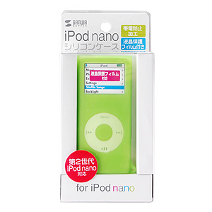 y݌ɏz iPod nanoVRP[XitیtBtEO[j PDA-IPOD25G