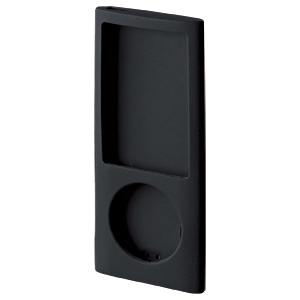 iPod nanoシリコンケース（第5世代用・ブラック） PDA-IPOD37BK