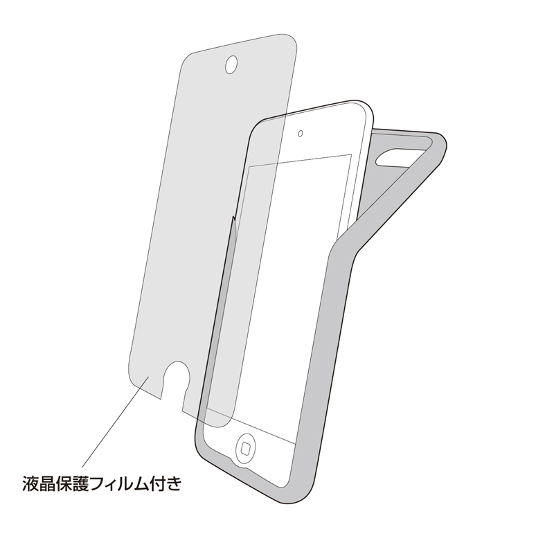 iPod touch5P[X(VREu[j PDA-IPOD60BL