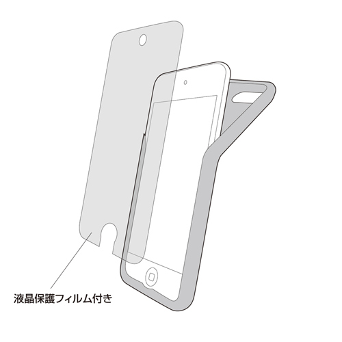 iPod touch5VRP[X(VRENAj PDA-IPOD60CL