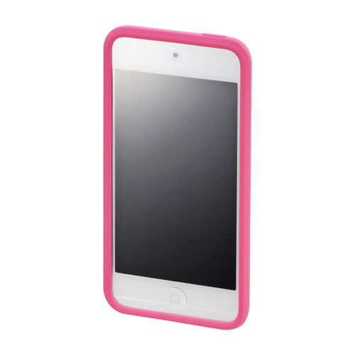 【わけあり在庫処分】iPod touch第5世代シリコンケース(シリコン・ピンク） PDA-IPOD60P
