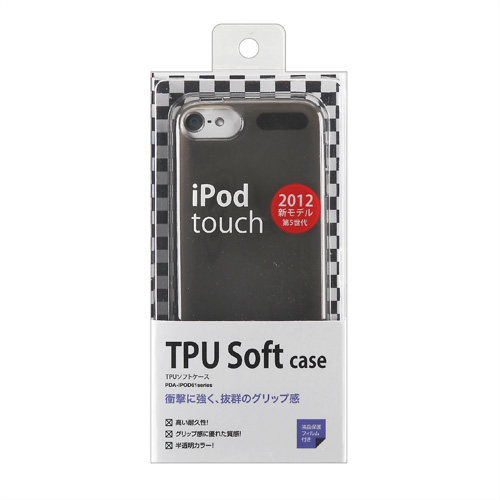 y킯݌ɏziPod touch5P[Xi\tgP[XEubNj PDA-IPOD61BK
