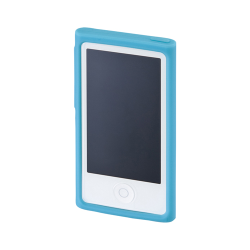 iPod nano第7世代ケース(シリコン・ブルー）PDA-IPOD71BLの販売商品 ...