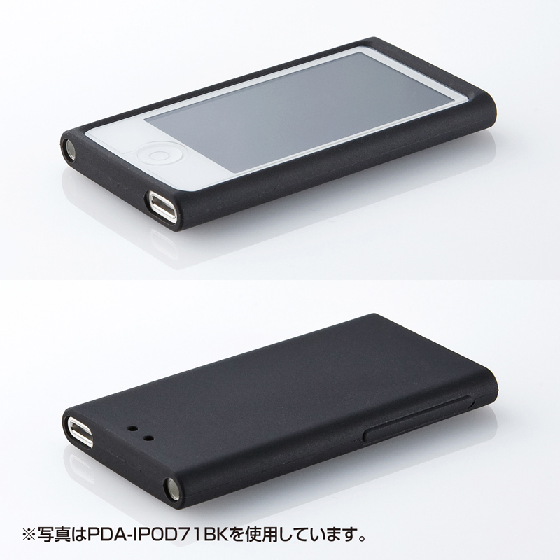 iPod nano第7世代シリコンケース(クリア）PDA-IPOD71CLの販売商品