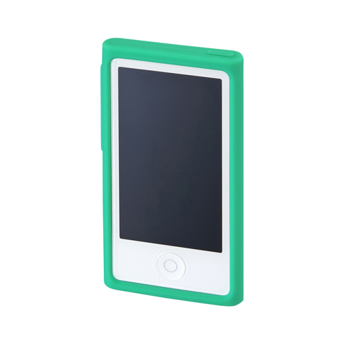 iPod nano 第7世代 16GB グリーン 保護シートケース付