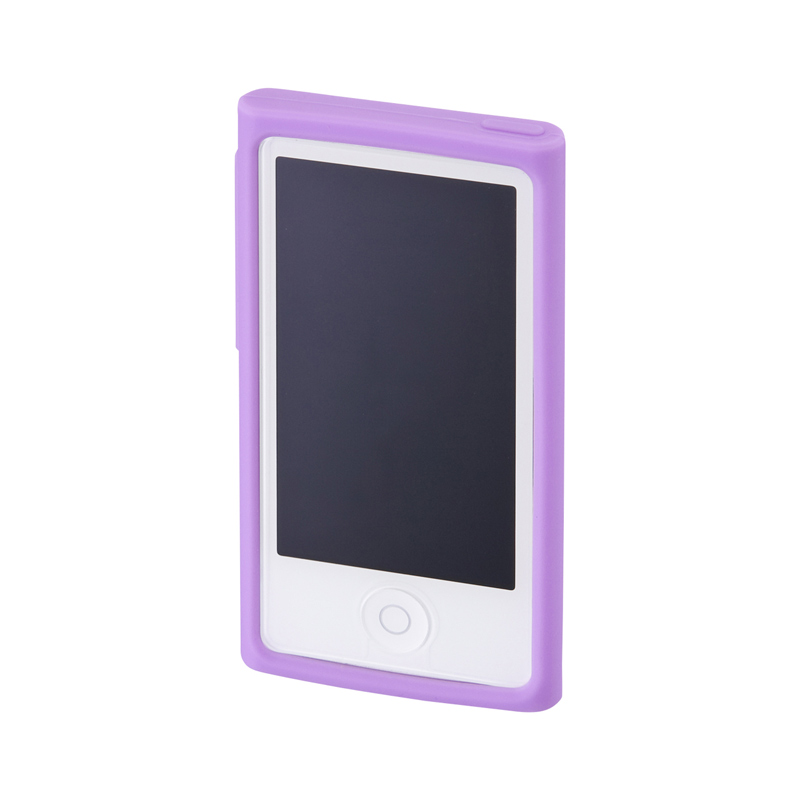 iPod nano第7世代シリコンケース(バイオレット）PDA-IPOD71Vの販売商品 ...