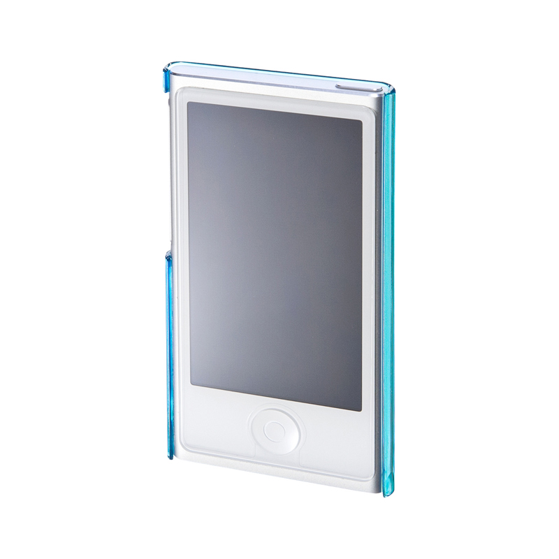 iPod nano第7世代ケース（ハードケース・クリアブルー）PDA-IPOD72BLの ...