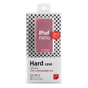 iPod nano第7世代ハードケース（クリアピンク）PDA-IPOD72Pの販売商品