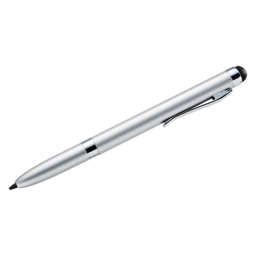 アウトレット スマートフォン タブレット用タッチペン ペン先3種類 シルバー Zpda Pen35svの販売商品 通販ならサンワダイレクト