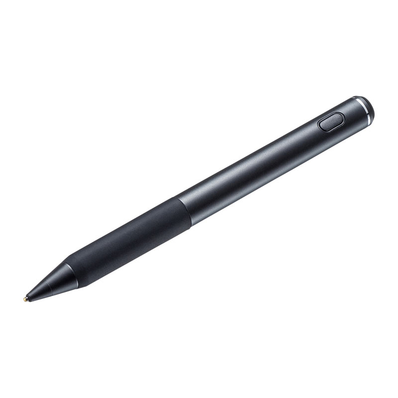 充電式極細タッチペン 太いタイプ 直径10.7mm PDA-PEN47BK