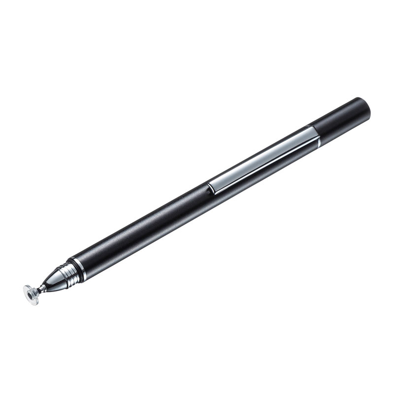 ディスク式タッチペン（ブラック） PDA-PEN49BK