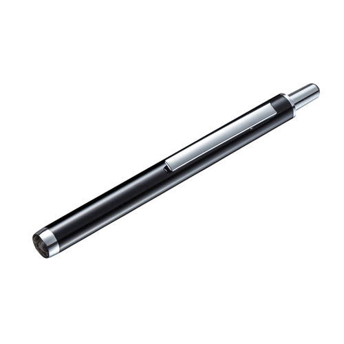 導電繊維タッチペン ノック式 ブラック PDA-PEN52BK