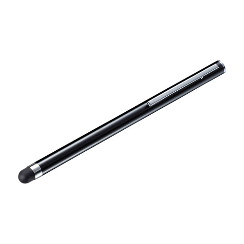 シリコンゴムタッチペン（ブラック・先端直径6mm）