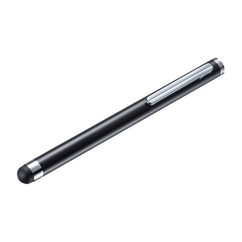 シリコンゴムタッチペン（ブラック・先端直径8mm）