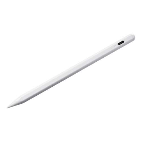 Apple iPad専用 極細タッチペン 充電式 ホワイト PDA-PEN56W
