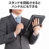 Surface Pro 12�C���` �Ռ��z���P�[�X �ϏՌ� �X�^���h �t�� �L�[�{�[�h / �y�������t���\ �@�l �u���b�N