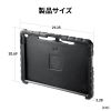 Surface Pro 12�C���` �Ռ��z���P�[�X �ϏՌ� �X�^���h �t�� �L�[�{�[�h / �y�������t���\ �@�l �u���b�N