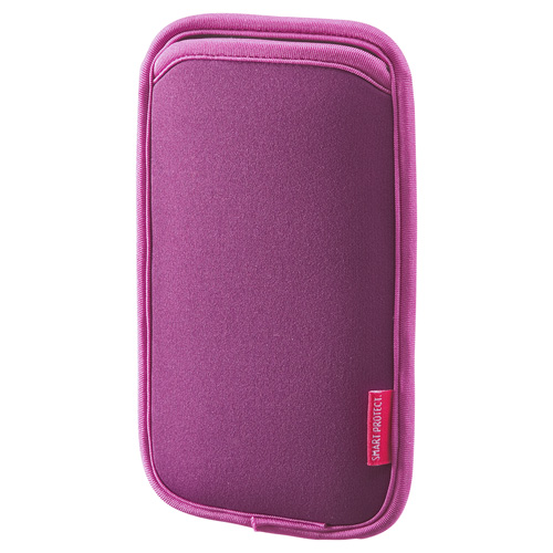 スマートフォンケース ネオプレン 5.5インチ ピンク PDA-SPC15Pの販売