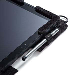 ショルダーベルト付き10.1型タブレットPCケース （背面カメラ対応 