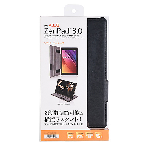ASUS ZenPad 8.0(Z380M/Z380KNL)p\tgU[P[X PDA-TABZEN1BK