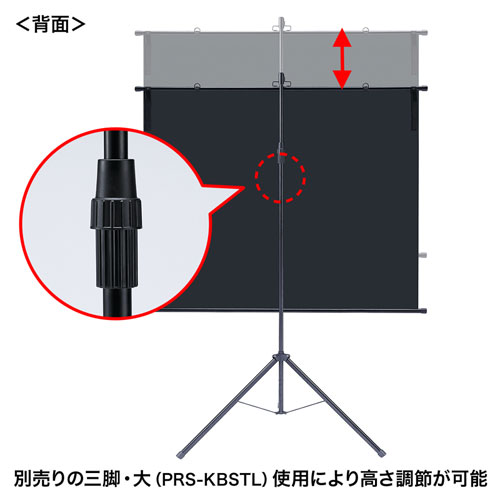 サンワサプライ プロジェクタースクリーン(壁掛け式)(4:3) 60型相当 PR