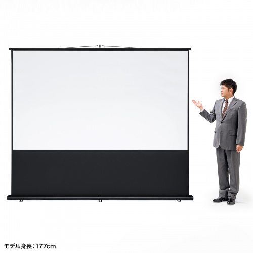【T】【新品未開封】 プロジェクター スクリーン 120インチ サンワダイレクト本店 サンワサプライ【オフィス・PC周辺通販】