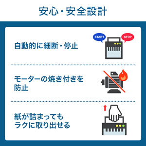 アウトレット：A3用紙対応　大容量マイクロカットシュレッダー PSD-MA390