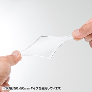 耐震マット 100枚セット(QL-E75CL-25) x 5個セット サンワダイレクト本店 サンワサプライ【オフィス・PC周辺通販】