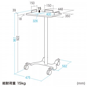 マルチカート 機器搭載 RAC-MULTCT2の販売商品 |通販ならサンワダイレクト