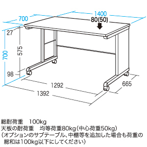 機能拡張SOHOデスク（W1400×D700mm）SH-FD1470の販売商品 |通販なら