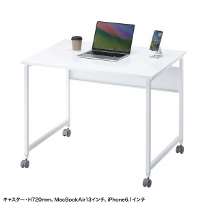 デスク ホワイト Amazon | サンワダイレクト シンプルワークデスク 幅70cm×奥行