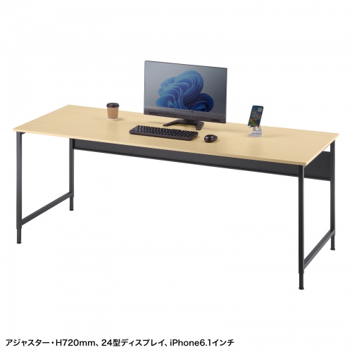 デスク｜パソコンデスク｜薄塗りモルタル｜ダイニングテーブル デスク｜パソコンデスク｜薄塗りモルタル｜三角脚｜ダイニング