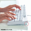 日本語109キーボード（USB・ホワイト）