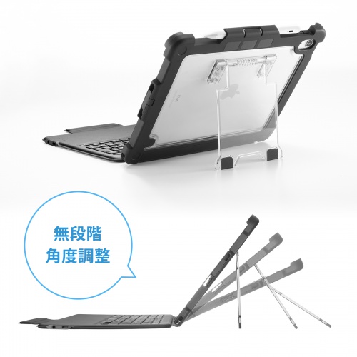 iPad 第10世代 専用ケース 一体型 キーボード Type-C 有線接続