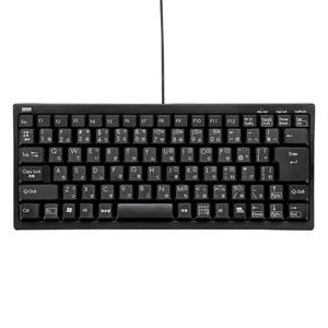 有線キーボード(USB A) テンキーなし メンブレン 日本語配列(JIS