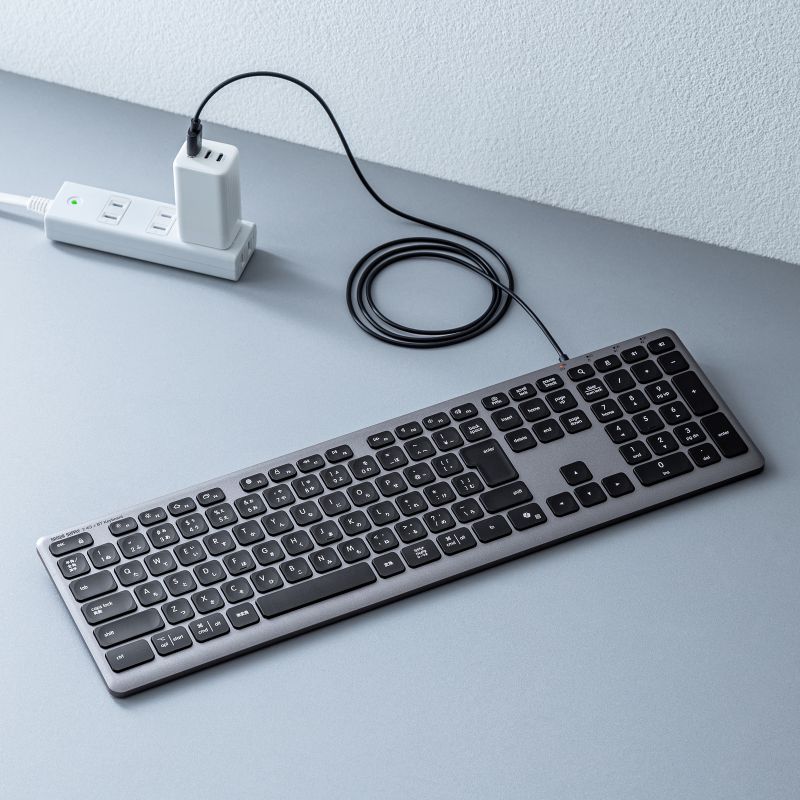 Bluetooth�L�[�{�[�h USB�[�d�� ���C�����X BT�� USB A���V�[�o�[ �}���`�y�A�����O 2.4GHz ���{��z�� �p���^�O���t�� �u���b�N