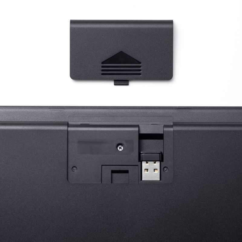 Bluetooth�L�[�{�[�h USB�[�d�� ���C�����X BT�� USB A���V�[�o�[ �}���`�y�A�����O 2.4GHz ���{��z�� �p���^�O���t�� �u���b�N