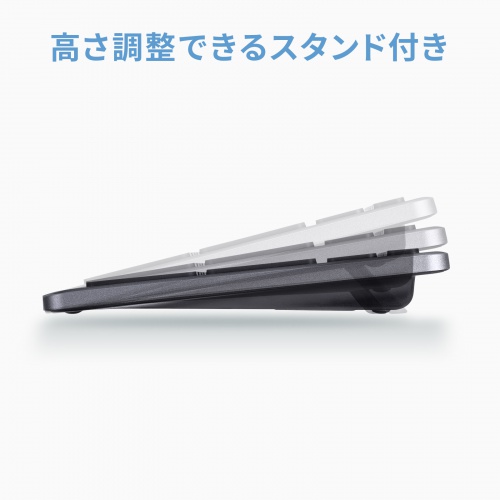 Bluetooth�L�[�{�[�h USB�[�d�� ���C�����X BT�� USB A���V�[�o�[ �}���`�y�A�����O 2.4GHz ���{��z�� �p���^�O���t�� �u���b�N