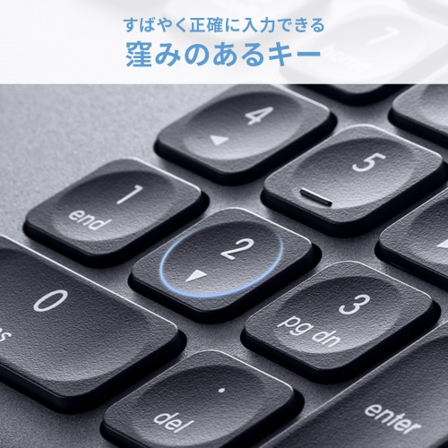 Bluetooth�L�[�{�[�h USB�[�d�� ���C�����X BT�� USB A���V�[�o�[ �}���`�y�A�����O 2.4GHz ���{��z�� �p���^�O���t�� �u���b�N