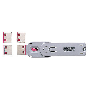 USBコネクタ取付けセキュリティSL-46-Rの販売商品 |通販ならサンワ
