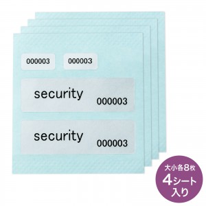 �N���W�b�g�J�[�h�Z�L�����e�B�V�[�� 4�V�[�g �召�e8������ �\�蒼���h�~ �`�����h�~